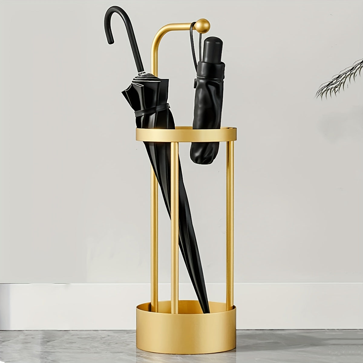Suporte para guarda-chuvas de metal em estilo nórdico moderno - 1 peça