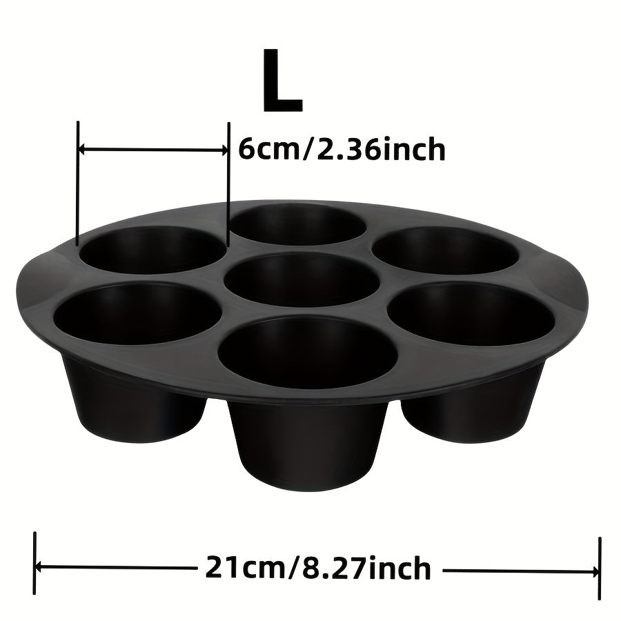Formas de silicone para muffins e bolos - 7 formas