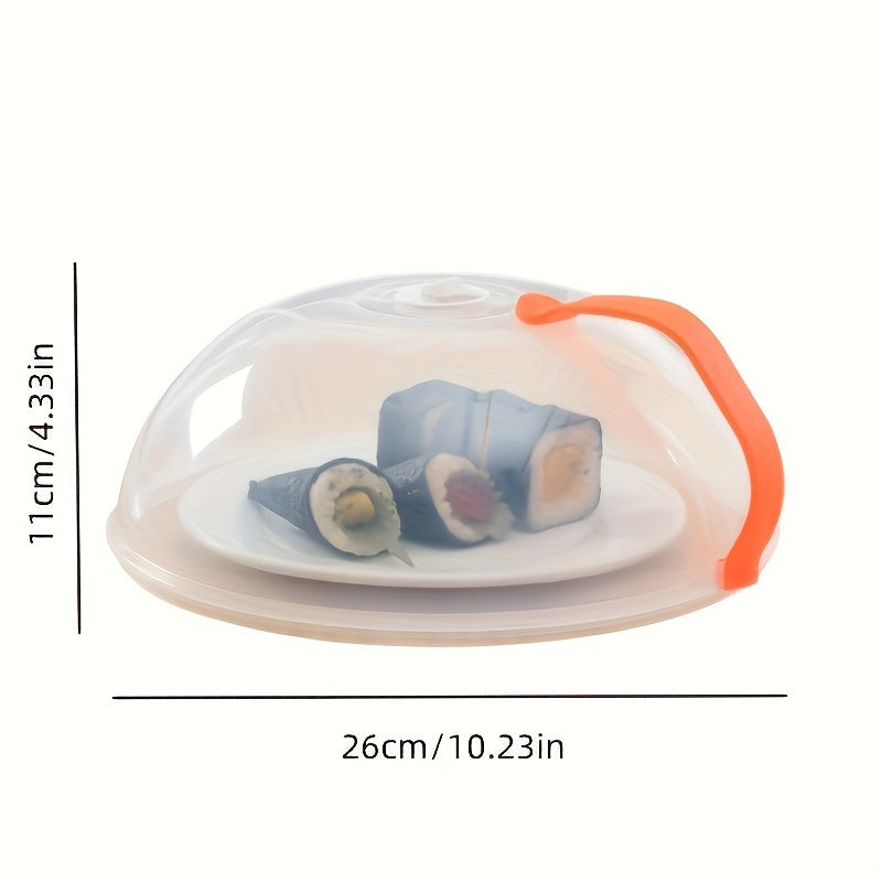 Protetor contra respingos de micro-ondas com ventilação