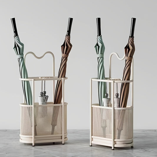 Suporte de guarda-chuva de metal contemporâneo - 1 peça