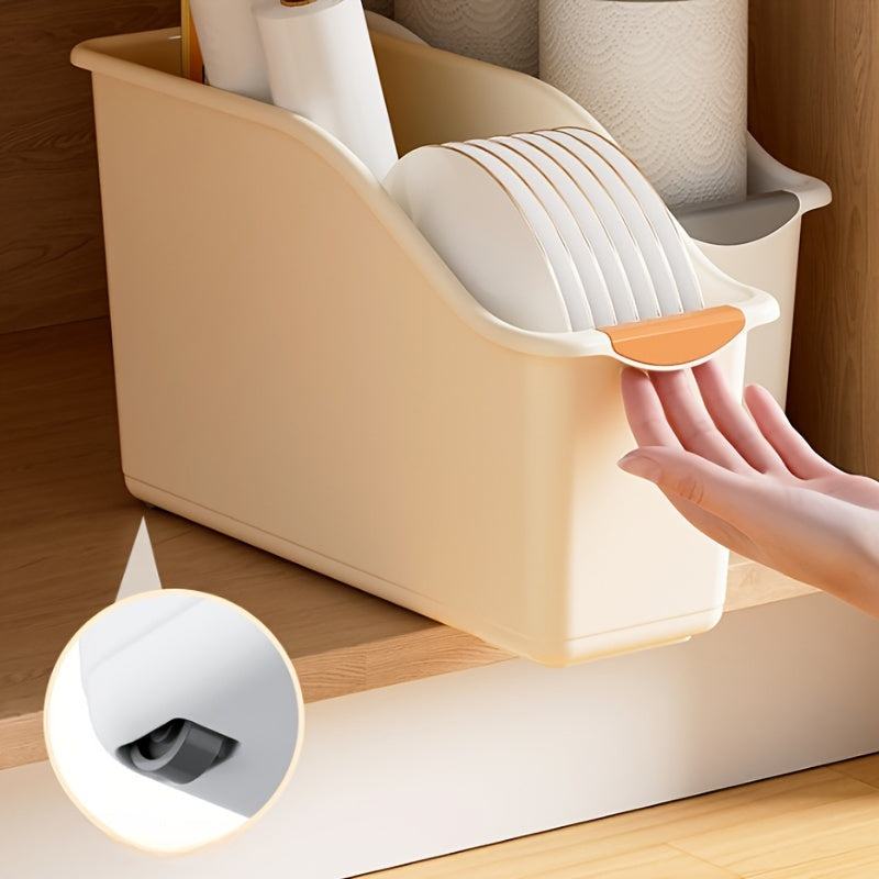 Caixas de armazenamento multifuncionais de plástico - 2 caixas