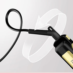 Alisador de Cabelo profissional Kipozi - aquecimento instantâneo de ferro plana 2 em 1 modelador de cabelo display digital lcd - Magazzino-di-Mario