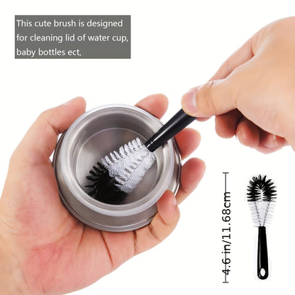 Conjunto de 8 escovas para lavar garrafas