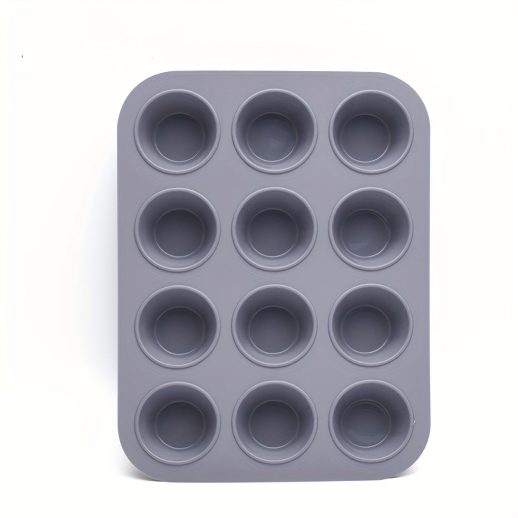 Formas de silicone para muffins - 1 peça com 6/12 cavidades