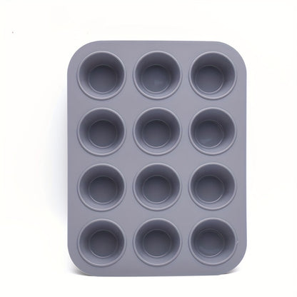 Formas de silicone para muffins - 1 peça com 6/12 cavidades