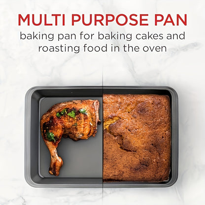 Forma antiaderente de aço carbono para brownie