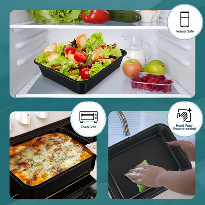 Formas quadradas antiaderentes - 1 peça