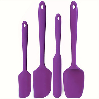 Conjunto de 4 espátulas de silicone resistentes ao calor