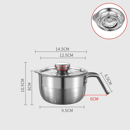 Separador de clara de ovo de aço inoxidável - 1 peça