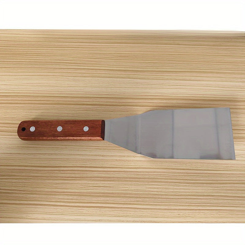 Conjunto de 3 espátulas de aço inoxidável