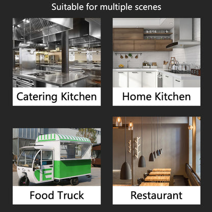 Conjunto de 3 espátulas de aço inoxidável