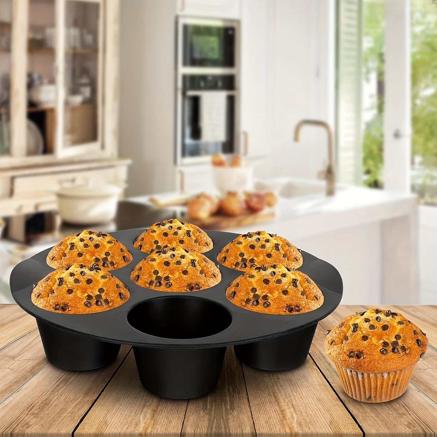 Formas de silicone para muffins e bolos - 7 formas