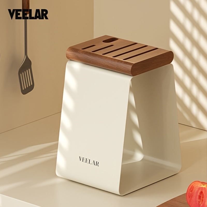 Suporte de faca vintage de metal preto