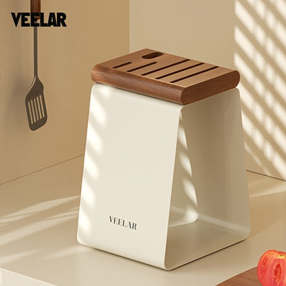 Suporte de faca vintage de metal preto