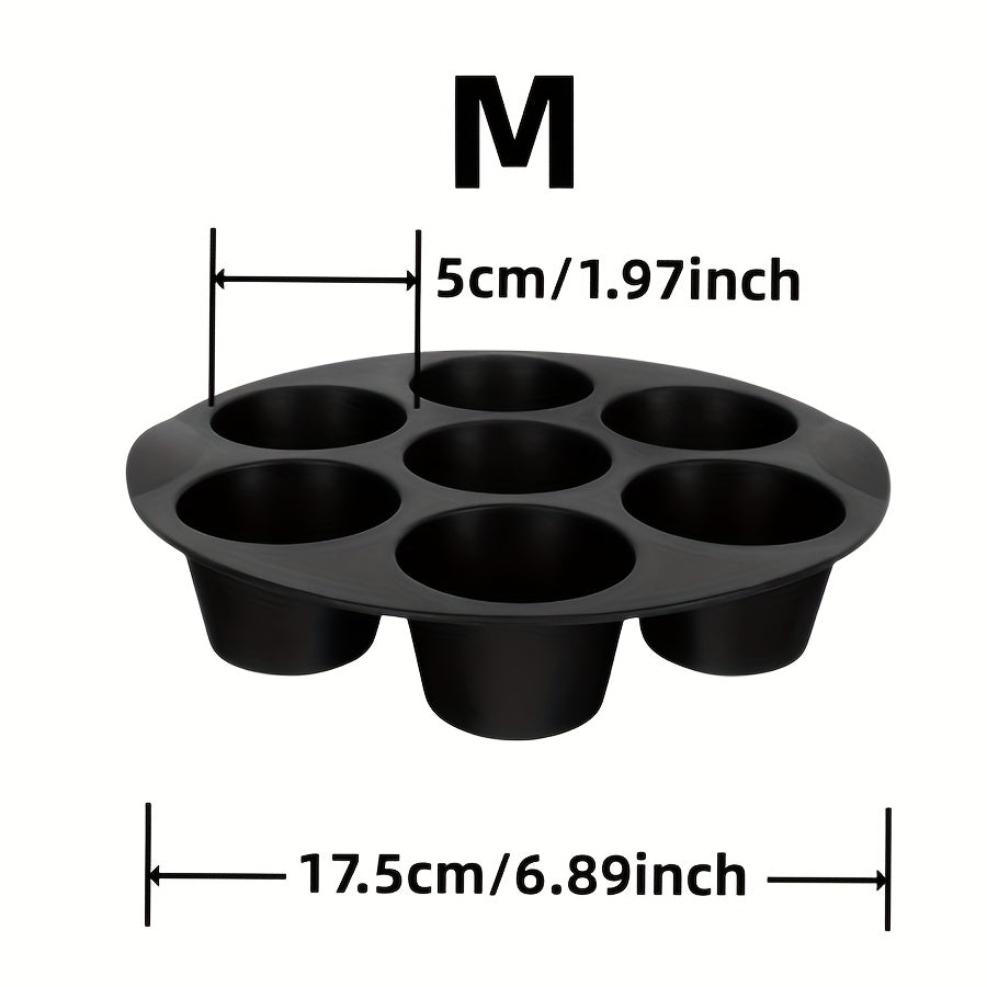 Formas de silicone para muffins e bolos - 7 formas