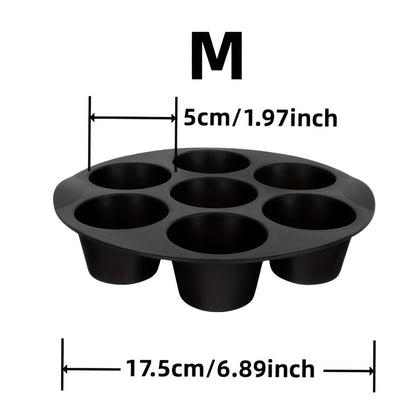 Formas de silicone para muffins e bolos - 7 formas