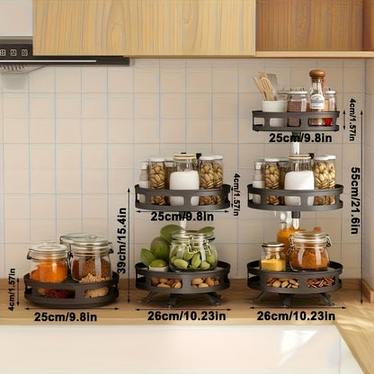 Organizador de cozinha giratório de 360 graus