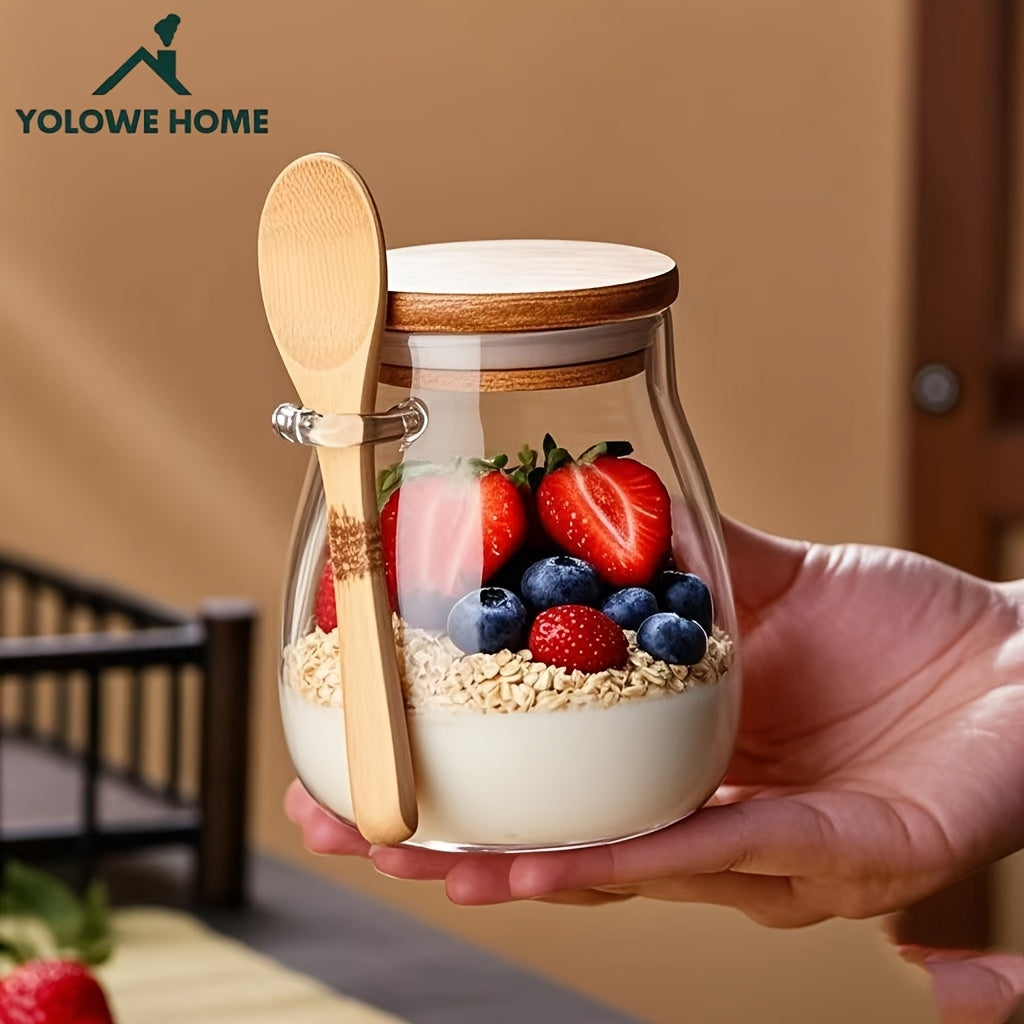 Copos de vidro YOLOWE HOME - 1/2/3/4 peças