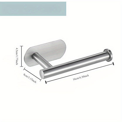 Conjunto de 4 acessórios para banheiro na cor dourada, incluindo porta-toalhas de aço inoxidável