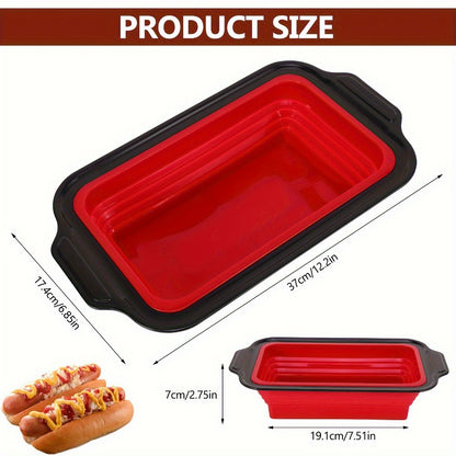 Forma de silicone para assar pão com estrutura reforçada de metal - 1 peça