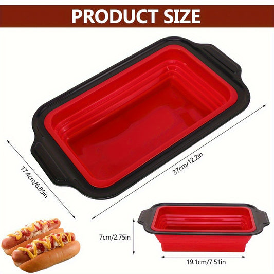 Forma de silicone para assar pão com estrutura reforçada de metal - 1 peça