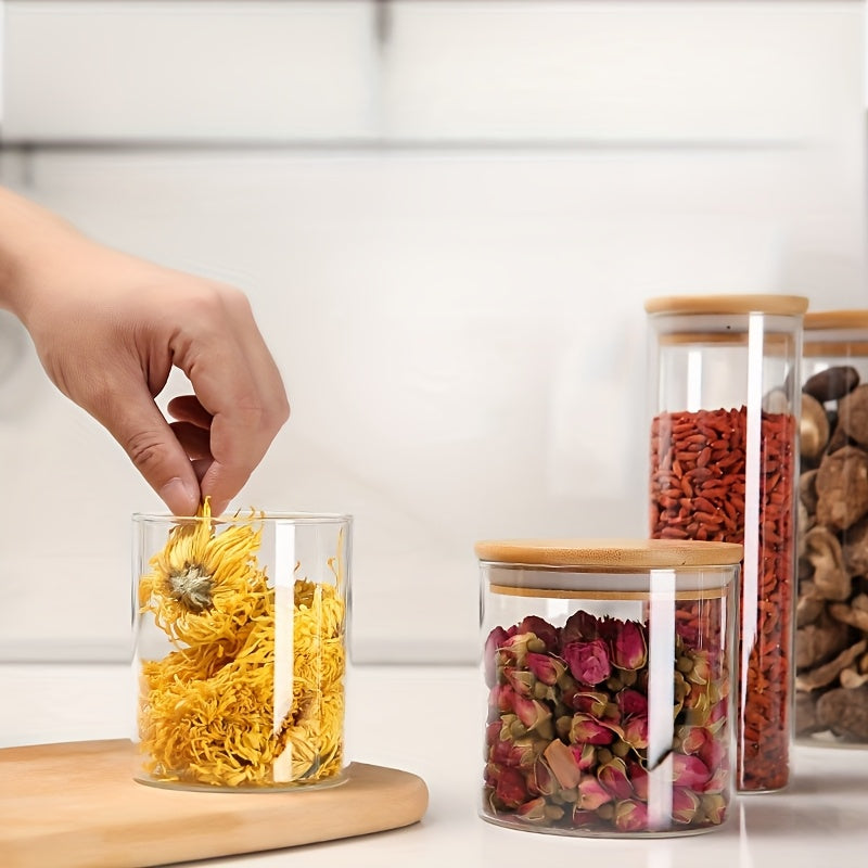 Pote de vidro resistente - 12 peças