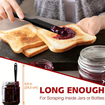 Conjunto de 4 espátulas de silicone resistentes ao calor