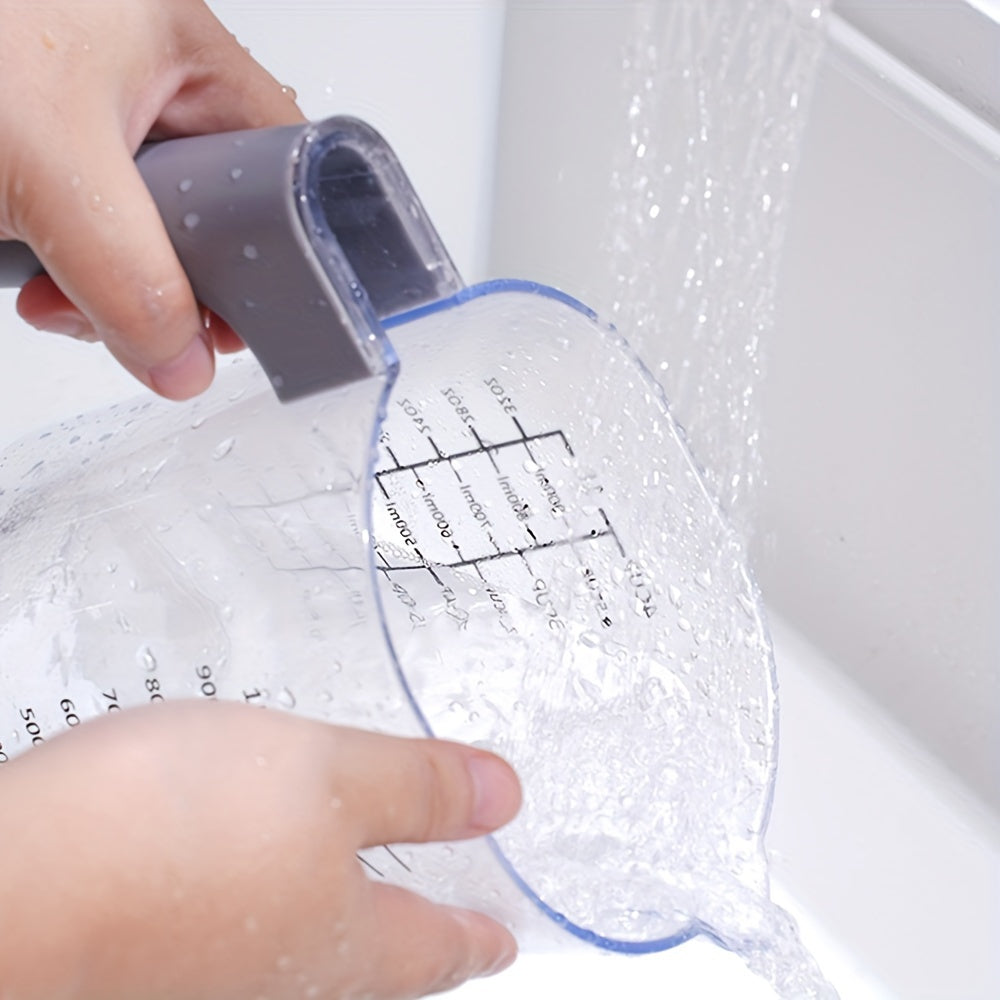 Conjunto de 9 xícaras e colheres medidoras com funil