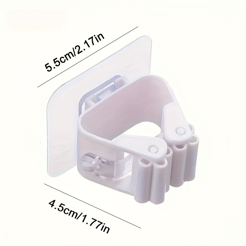 6 suportes contemporâneos de parede para esfregão e vassoura