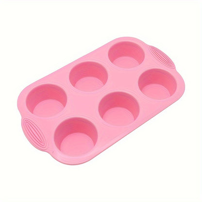 Formas de silicone para muffins - 1 peça com 6/12 cavidades