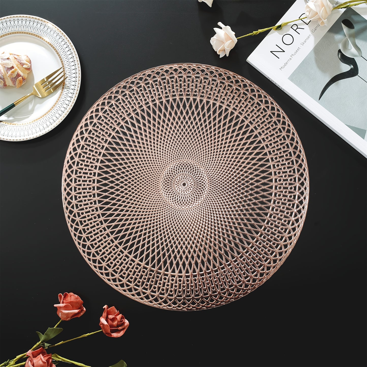 Jogo Americano - 6/8 peças de PVC de alta qualidade