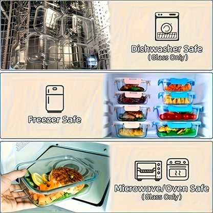 Caixa Bento de vidro de 370 ml - 1 peça