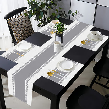 Jogo Americano - Conjunto de 5/7 peças de toalhas de mesa de linho