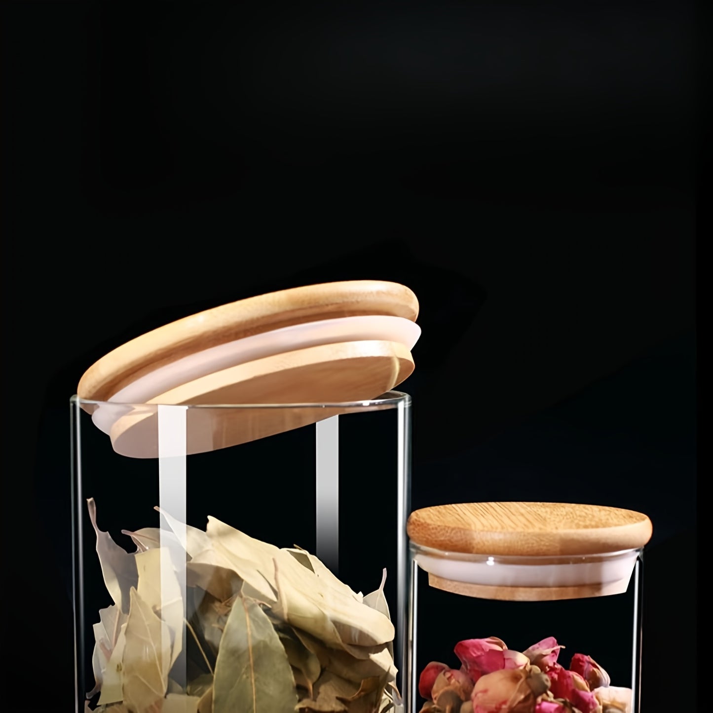 Pote de vidro resistente - 12 peças