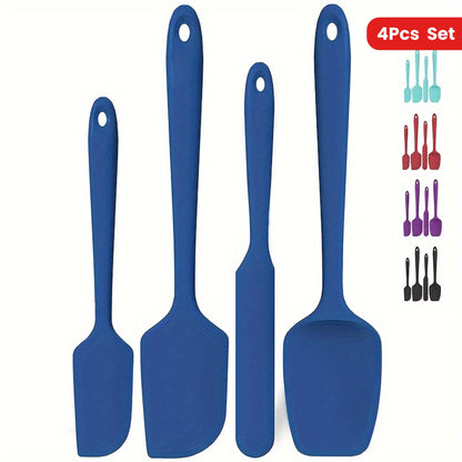 Conjunto de 4 espátulas de silicone resistentes ao calor