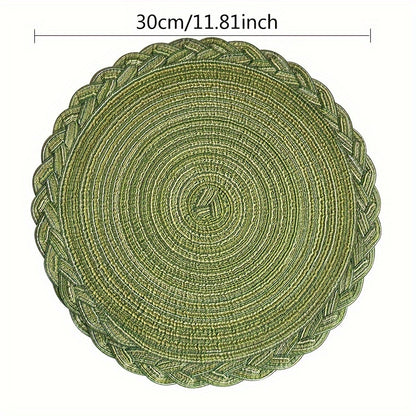 2 jogos americanos trançados artesanais