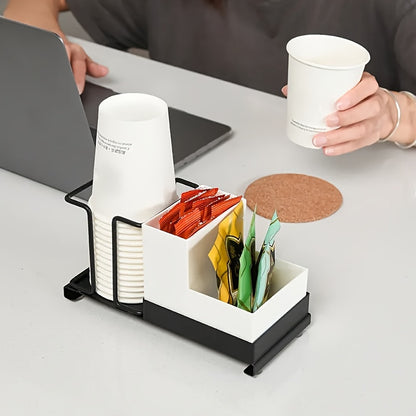 1 porta-copos descartável para mesa