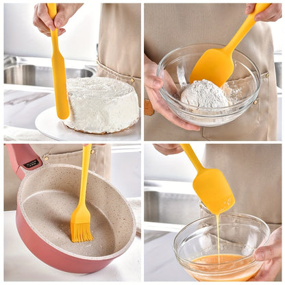 1 conjunto de espátulas de silicone para cozinha