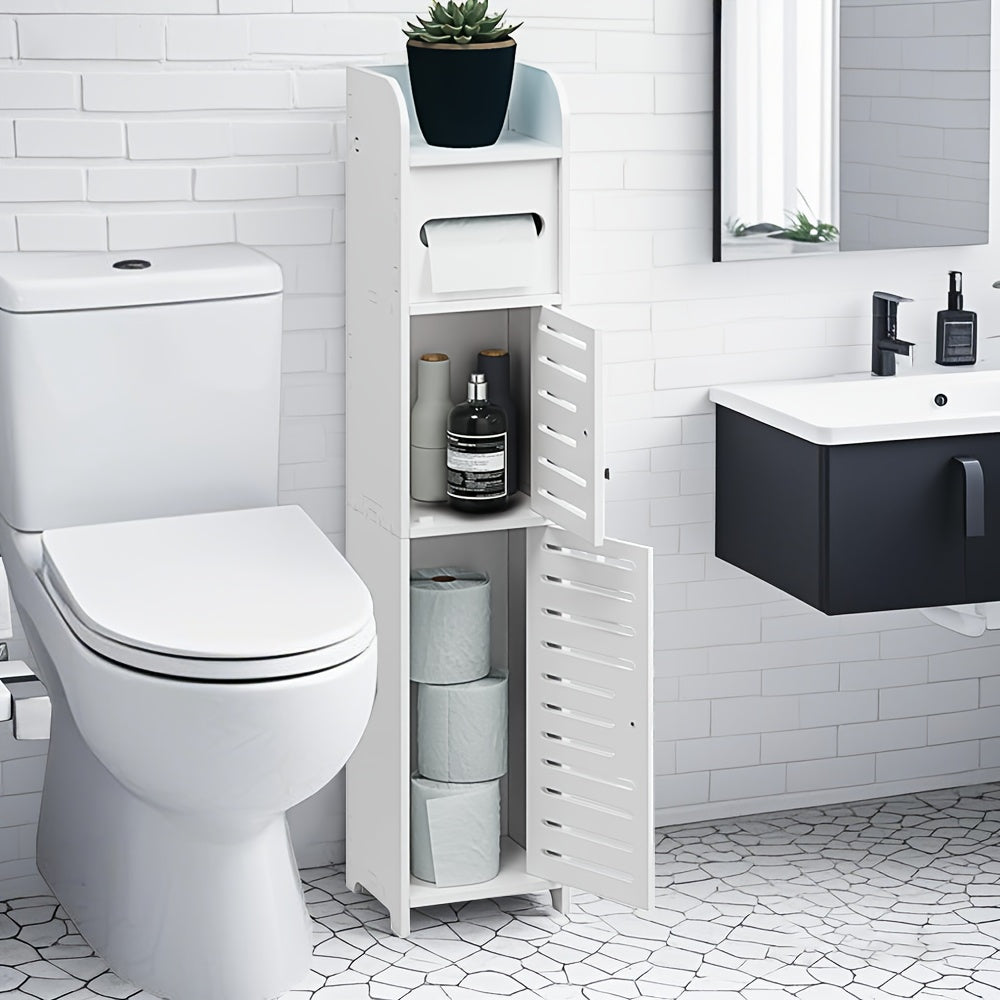 Armário de armazenamento de banheiro de PVC à prova d'água