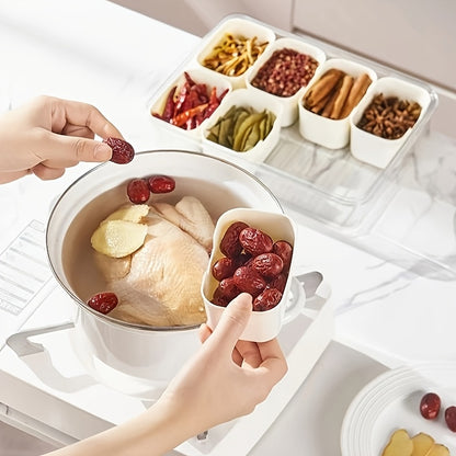 Recipiente selado para armazenamento de especiarias - 1 peça