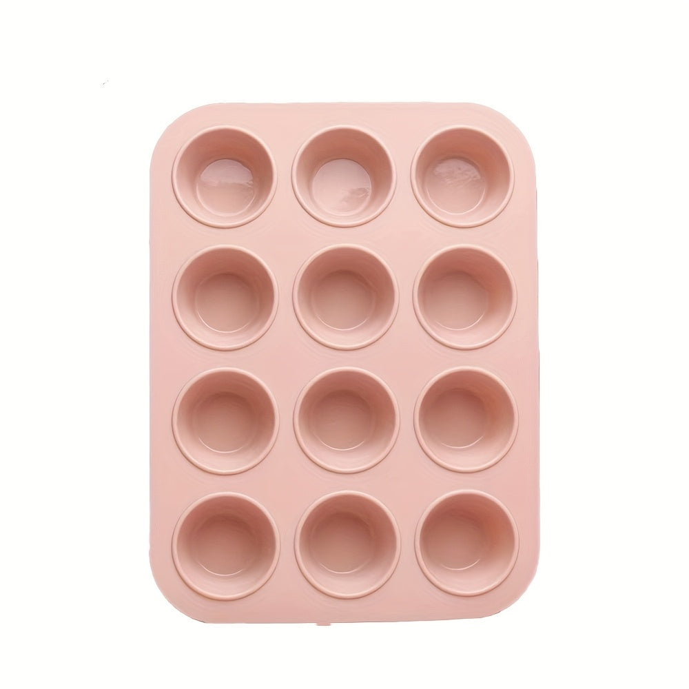 Formas de silicone para muffins - 1 peça com 6/12 cavidades