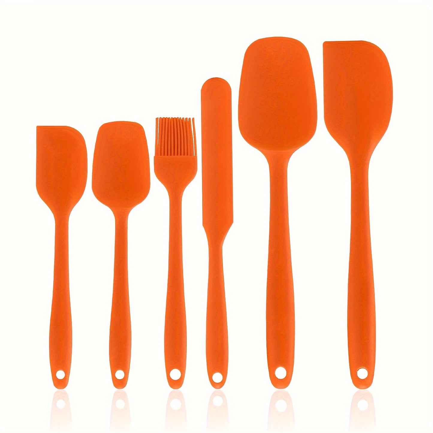 1 conjunto de espátulas de silicone para cozinha
