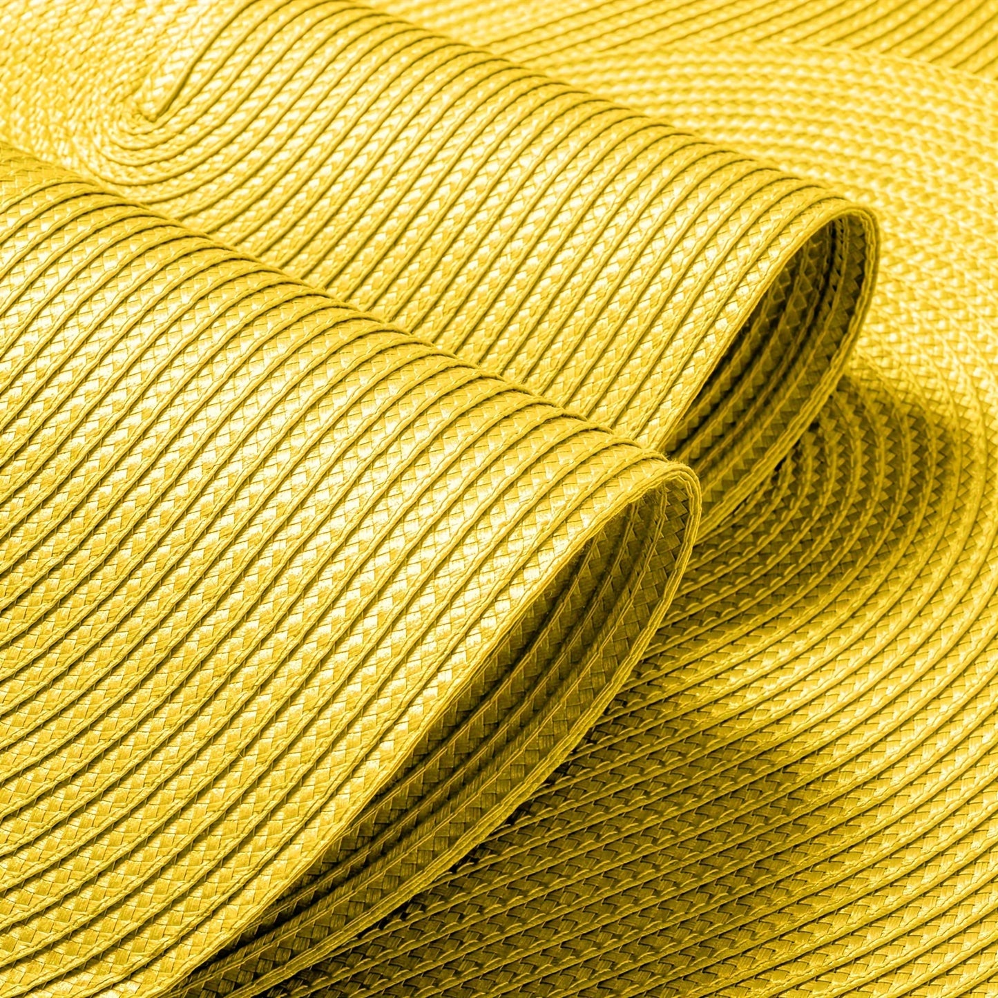 Jogo Americano - 4/6/8 peças tapetes ovais de PP resistentes ao calor e antiderrapantes