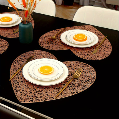 Jogo americano Love Valentine's Day - 4 peças