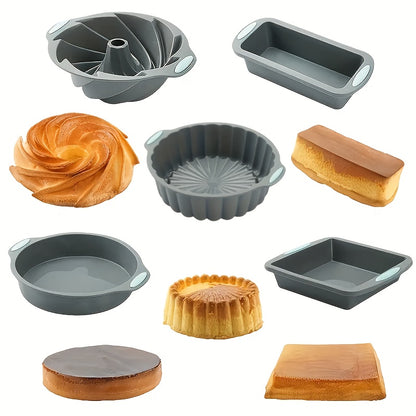 Forma de silicone para assar bolos - 1 peça