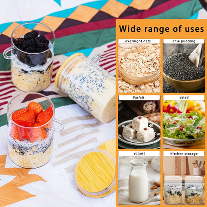 Pote de doces ou de condimentos - 4 peças