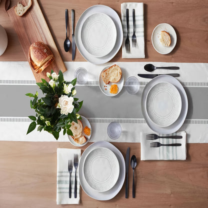 Jogo Americano - Conjunto de 5/7 peças de toalhas de mesa de linho