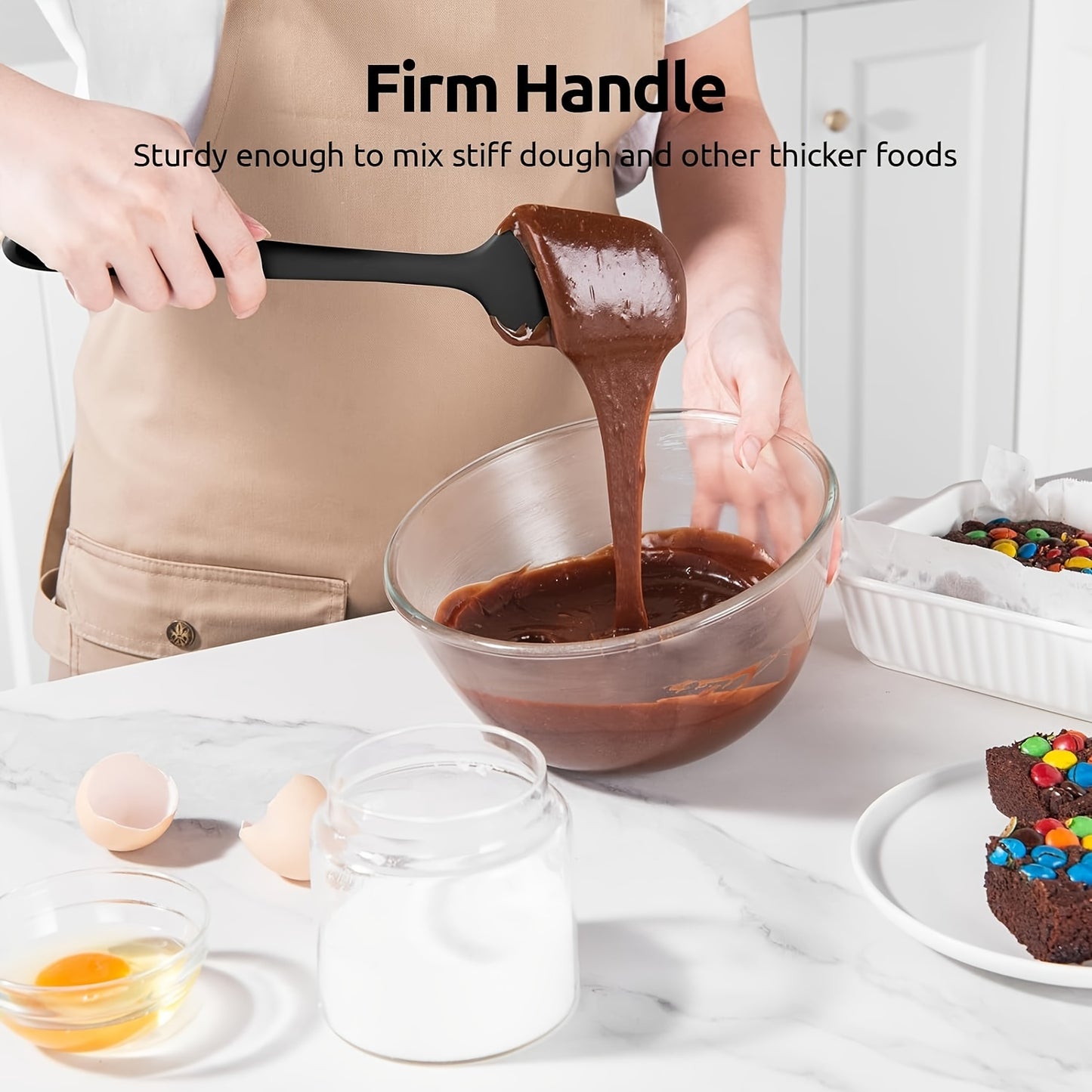 Conjunto de 4 espátulas de silicone resistentes ao calor