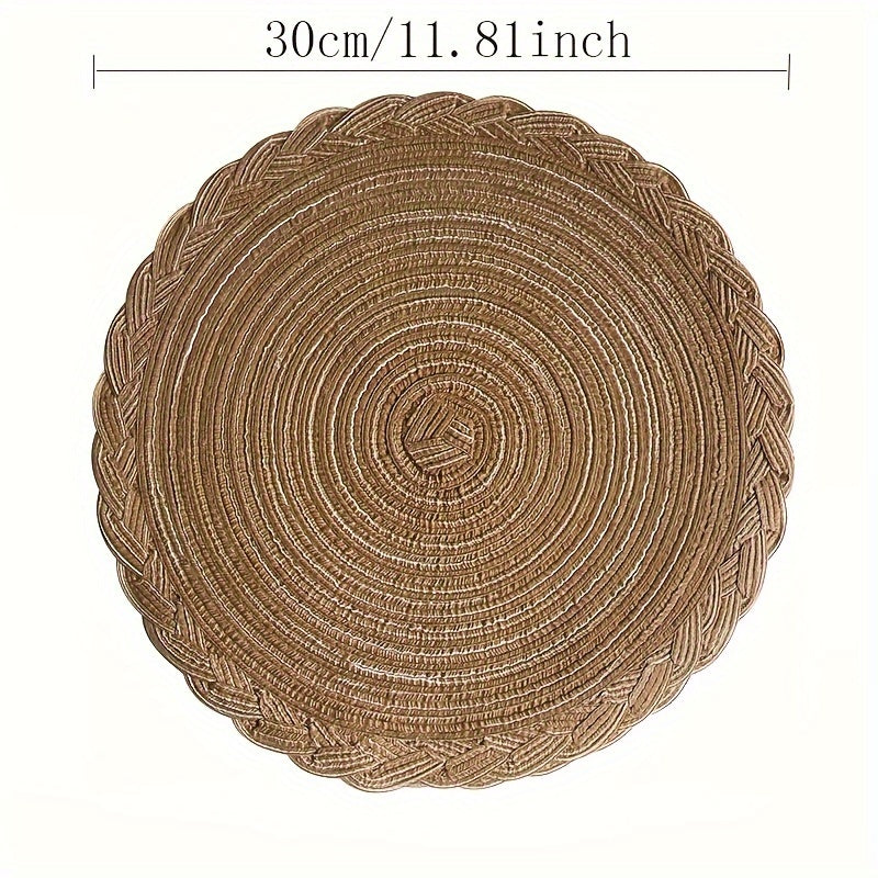 2 jogos americanos trançados artesanais