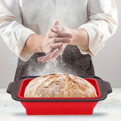 Forma de silicone para assar pão com estrutura reforçada de metal - 1 peça